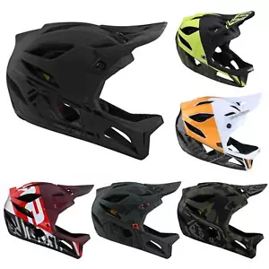Troy Lee Designs Bike Full Face Helmet Stage Downhill Mountain Bike Trail MTB DH - Picture 1 of 39
