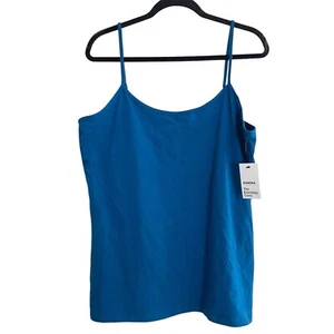 Sonoma Womens 2XL Goods for Life Everyday Camisole Electro Blue Cami Top NWT - Picture 1 of 6