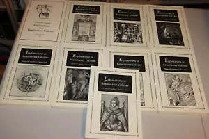 Explorations in Renaissance Culture, 8 issues, 2001-2004, Literary Essays - Picture 1 of 17