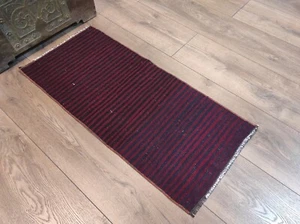 1,5 x 3,3ft kleiner Läufer Teppich, kleiner Eingangsteppich, kleiner Vintage Teppich, kleiner Kelim - Bild 1 von 11