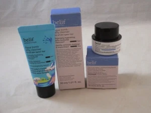 Limpiador de gelatina Avon Belif Aqua Bomb y crema hidratante verdadera. Bomb Trial Talla NUEVO - Imagen 1 de 1