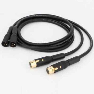 Pair 2 Core OFC Pure Copper 3Pin HiFi Audio XLR Balanced Cable Interconnect Wire - Imagen 1 de 6