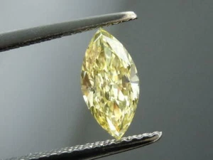 Fiery 5 X 2.5 MM 0.10 Carat Off White Marquise Cut Loose Moissanite 4 Ring - Picture 1 of 2