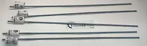Reliable Threaded Rod Fine Thread Zinc Clear 6 x 12" (5/Pack) - Bild 1 von 4