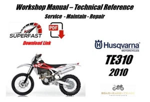 Husqvarna TE310 TE 310 Manual de taller de reparación de servicio 2010 - Imagen 1 de 9
