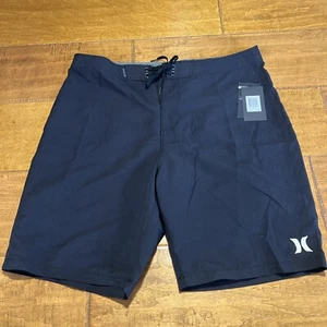 Hurley Mens Board Shorts Swim Trunks 34 NEW - Picture 1 of 8