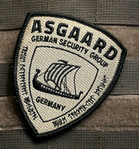 DEUTSCHE PMC DIPLOMATISCHE SICHERHEIT DSS ASGAARD GSG vêlkrö camo PATCH: BAGDAD BOY - Bild 1 von 13