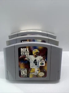 Videojuego N64 NFL Quarterback Club 99 Nintendo 64 de colección PROBADO LIMPIO - Imagen 1 de 5