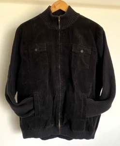 Vintage Lauren Ralph Lauren Women's Black Corduroy Jacket 3X - Picture 1 of 12