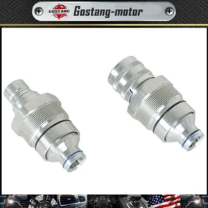 7246802 7246799 Kit de acoplador de cara plana macho y hembra para Bobcat 753 863 S175 S650 - Imagen 1 de 7