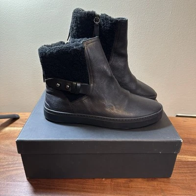 Botines planos de cuero y piel de oveja Rag & Bone Farling para mujer talla 7 37 nuevos Foto 1 de 4