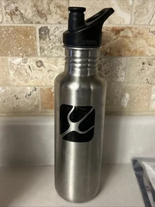 klean kanteen 27 oz bottiglia d'acqua classica argento I29 - Foto 1 di 3