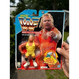 Vintage WWF Hasbro Mr. Perfekte Actionfigur Serie 3 1991 - Bild 1 von 14