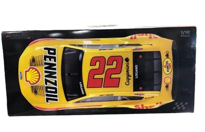 Losi 1/12 NASCAR RC Racecar Joey Logano #22 Shell 2025 Ford Mustang RTR - Image 1 of 4