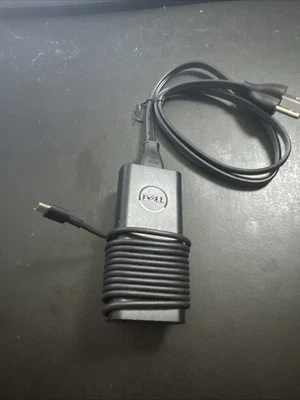 Dell 65W USB-C AC Adapter Charger w/ Power Cord - Image 1 of 4
