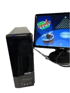 Acer Aspire AX3200 320GBHD 8400 CPU 4GB DDR Memory 64 Bit Triple Core PR Works - Picture 1 of 19