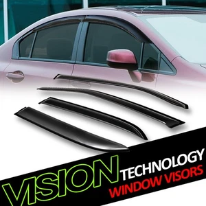 For 05-10 Chrysler 300/Magnum Rain/Wind Guard Shade Deflector Window Visor 4PC - Photo 1/2
