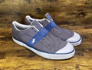 Zapatillas deportivas de lona para hombre Polo Ralph Lauren talla 12 - Imagen 1 de 6