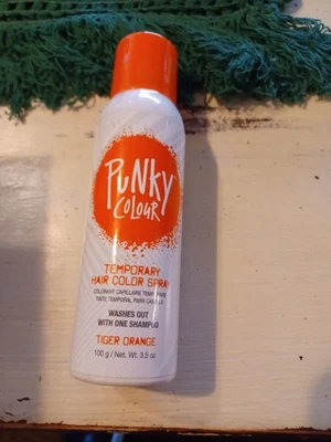 Punky Colour - Spray de color de cabello temporal - 3,5 oz / 100 g - naranja tigre Foto 1 de 3