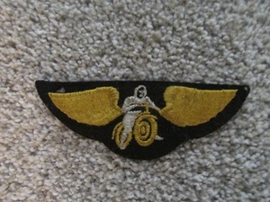 Oldtimer Motorrad Flügel Aufnäher - Bild 1 von 4