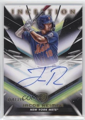 2023 Bowman Inception Auto 354/399 Jacob Reimer #BPA-JRR - Image 1 of 3