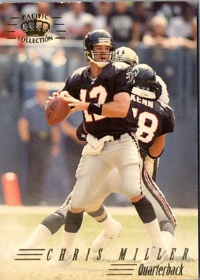 1994 Pacific Chris Miller #293 Atlanta Falcons Football Card - Image 1 of 2