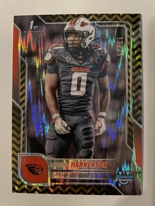 Anthony Hankerson #13/25 2025 Bowman Chrome No. 21 Black|Gold Stealth Oregon St. - Picture 1 of 3