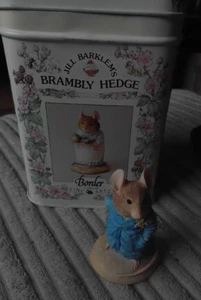border fine arts brambly hedge figurine - with orginal box - pageboy  bh13 - Picture 1 of 5