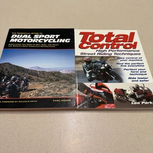 Set 2 Motorcycle Books Total Control & Dual Sport Riding Manuals - Picture 1 of 10