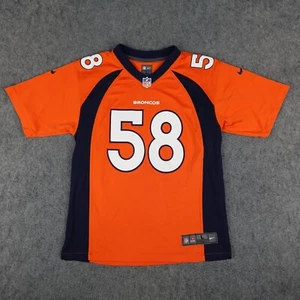 Denver Broncos Jersey Youth Large Nike Von Miller NFL Football Kids Boys #58 - Picture 1 of 11