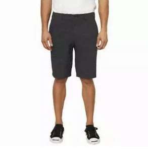 HANG TEN MEN'S STRETCH FABRIC WALK SHORTS (TAP SHOE CHARCOAL GRAY 30W)NWT - Picture 1 of 4