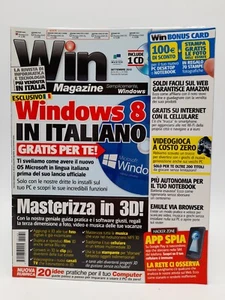 Win Magazine n.9 anno 2012 Masterizza in 3D - Emule via browser - Picture 1 of 1