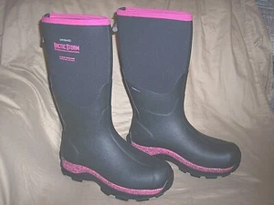 Womens Rubber Boots Arctic Storm Boots Sz 10 - 10.5 Extreme Cold Weather Boots - Picture 1 of 8