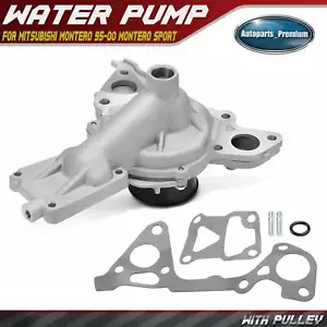 Engine Water Pump with Housing for Mitsubishi Montero 1995-2000 Montero Sport - Picture 1 of 10
