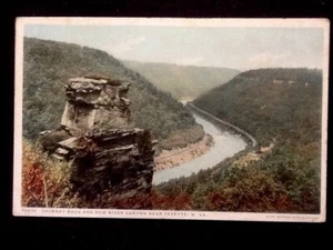 c1920's New River Canyon Near Fayette, West Virginia Vintage WB Postcard - Picture 1 of 2