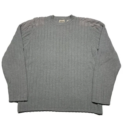 Vintage 90s Timberland Sweatshirt Mens Large Gray Pullover Streetwear Hip Hop - Image 1 of 4