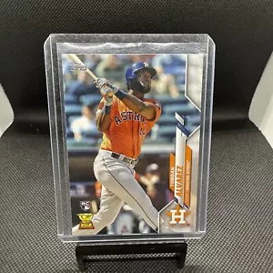 Tarjeta de radiocontrol Topps #276 2020 Yordan Álvarez novato Houston Astros - Imagen 1 de 2