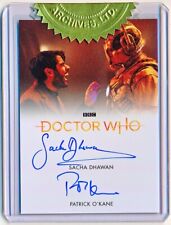 Doctor Who Season 11-12 Sacha Dhawan & Patrick O'Kane Incentive Dual Autograph