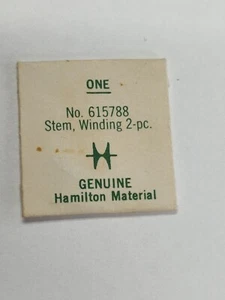NOS Hamilton Grades: 623-624 - Winding Stem Part# 615788 (1 stem) - Picture 1 of 3