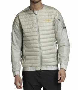 Mens Adidas Terrex Hike Bomber Down Jacket Size L New Polyester New With Tags - Picture 1 of 6