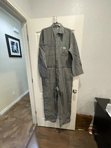 new Liberty coveralls blue large zipper 44 x 31    YV25 - Picture 1 of 8