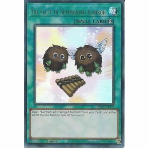 La Flauta de Invocación Kuriboh GFP2-EN152 1ª Edición Ultra Rara: Tarjeta YuGiOh - Imagen 1 de 3