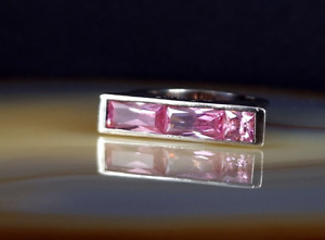 Pierścionek srebrny 925 różowy S Oliver 16,2 mm - nowoczesny i kolorowy 