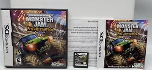 MONSTER JAM PATH OF DESTRUCTION Nintendo DS Video Game COMPLETE Manual Case - Picture 1 of 8