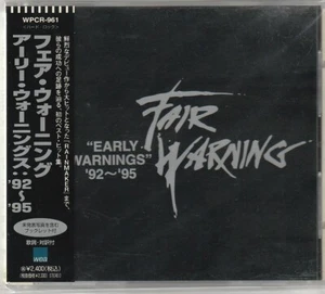 Fair Warning Early Warning 92-95 Japan CD w/obi WPCR-961 - Picture 1 of 2