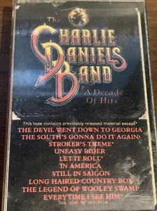 Charlie Daniels Decade of Hits Cassette Tape - bx20 - Picture 1 of 3