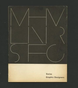 1957 Noel Martin SWISS GRAPHIC DESIGNERS Gerstner HOFMANN Lohse NEUBERG Vivarell - Imagen 1 de 14