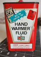 Vintage Kmart Hand Warmer Fluid 16 oz Can. Made In USA.