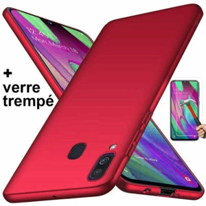COQUE pour Samsung A10 A21s A20e A22 A32 A52 S20 S10 S9 S8 Note10 +VERRE TREMPE - Photo 1/16