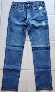 Brand New GAP 32x32 Men GapFlex Medium Wash Slim Fit Premium Denim Jeans W32 L32 - Picture 1 of 15